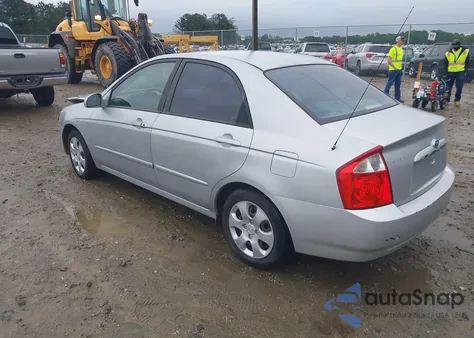 2006 Kia Spectra Ex/Lx/Sx from USA, damaged, VIN KNAFE121265340380